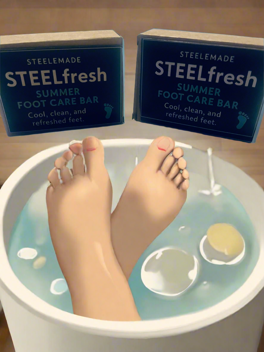 STEELEMADE Organic face and body soap