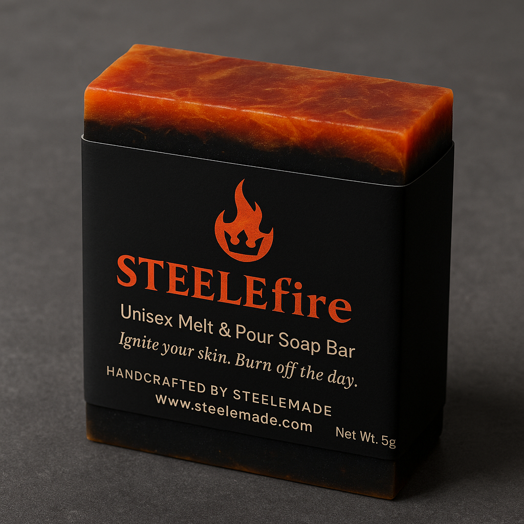 STEELEMADE Organic face and body soap