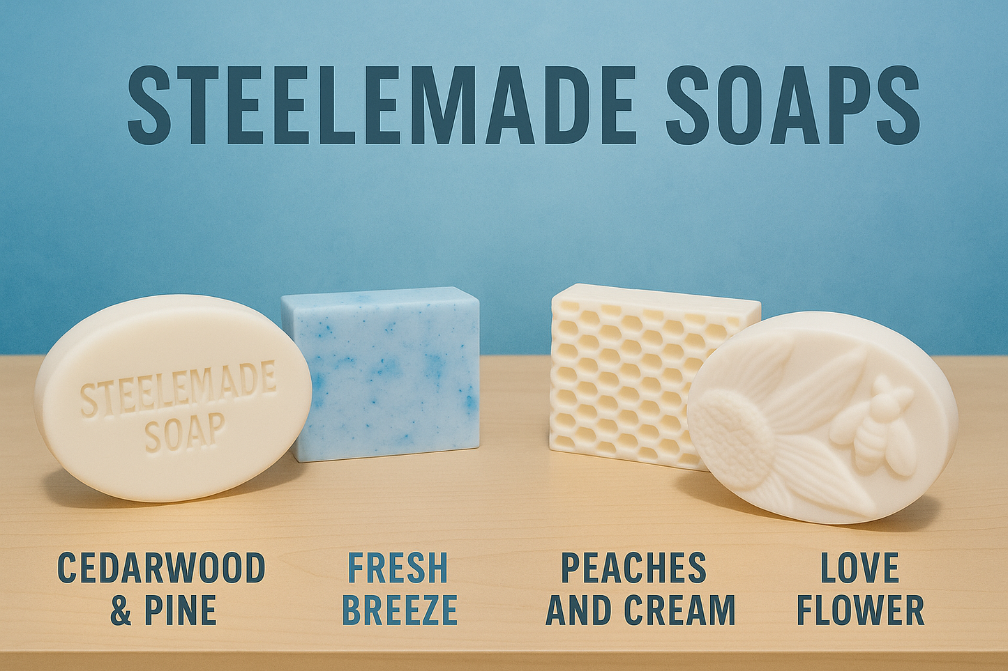 STEELEMADE Organic face and body soap